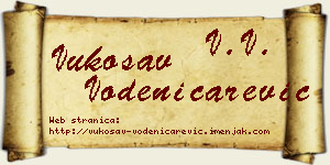 Vukosav Vodeničarević vizit kartica